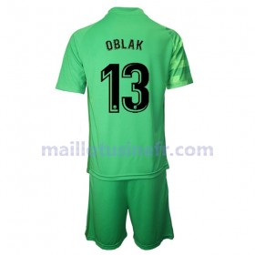 Maillot de Foot Atlético Madrid Jan Oblak 13 Gardien Troisième 2021-22 - Enfant